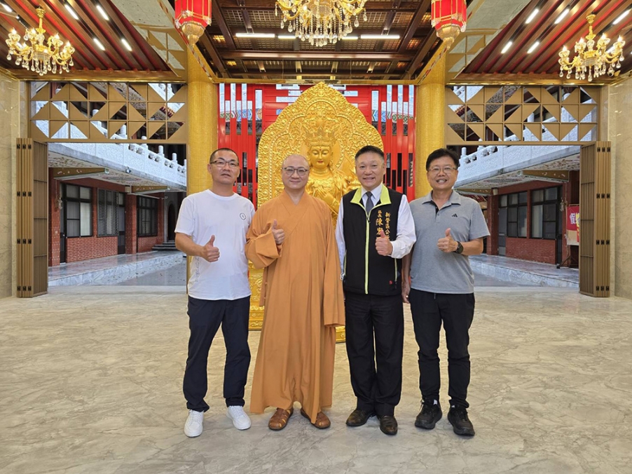 地方關懷｜新營區長蒞寺參訪